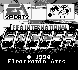 FIFA International Soccer Title Screen